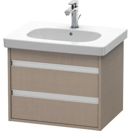 Duravit Ketho Wall-Mounted Vanity Unit Linen KT665007575